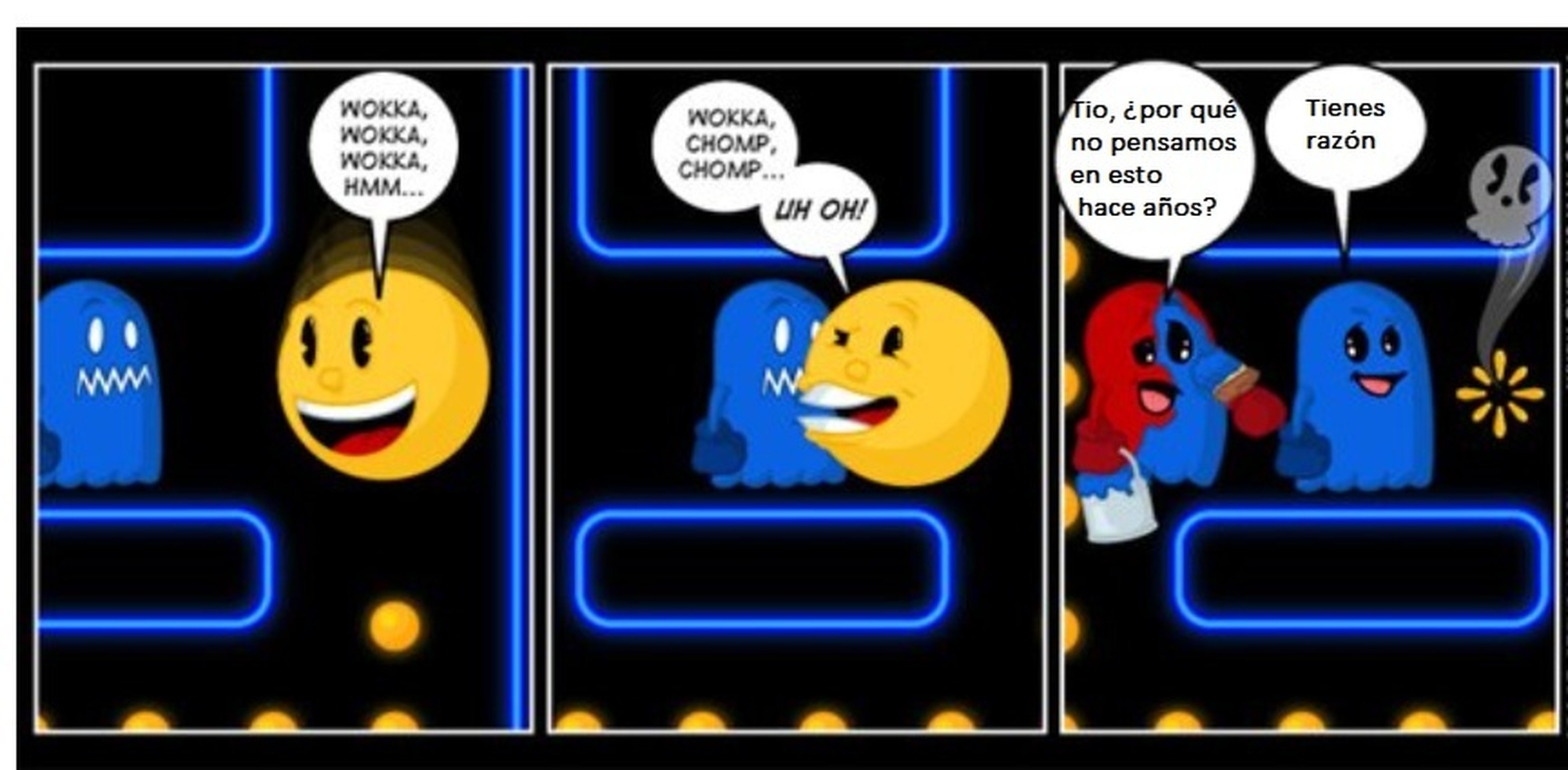 VRUTAL / El engaño de los fantasmas de Pac-Man.